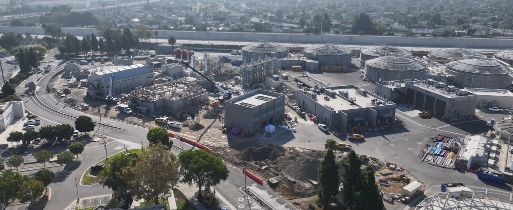 Headworks Replacement Project Aerial View