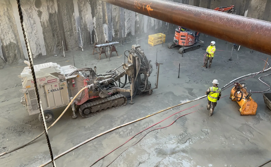 Seal Beach Earth Anchor Drilling and Installation
