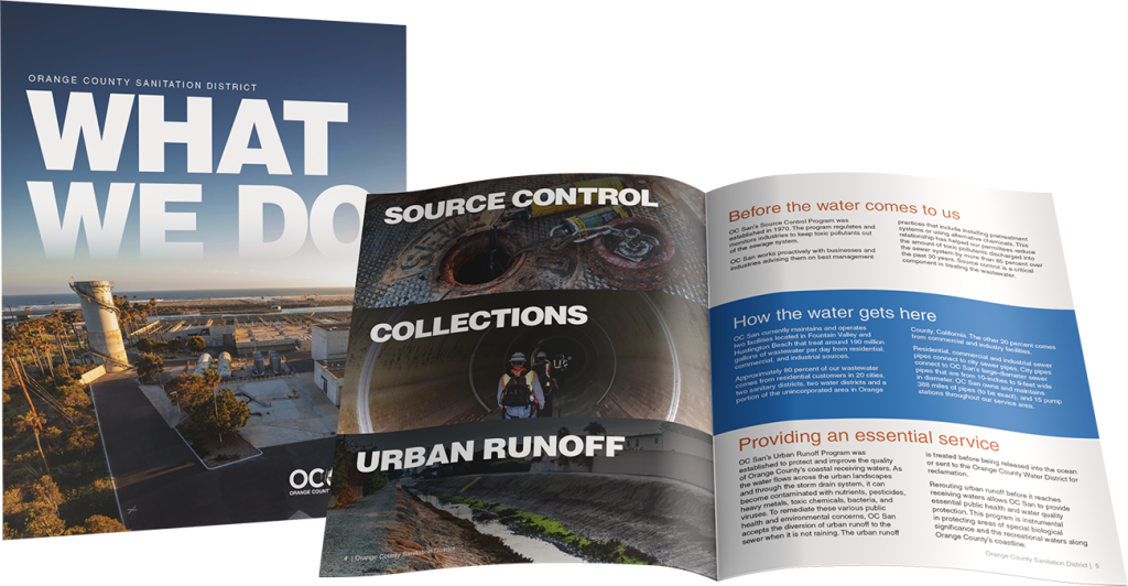 General Brochure Graphic What We Do Brochure Cover